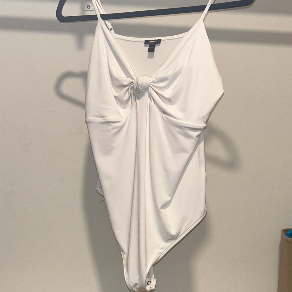 White One-Piece body suit tank top